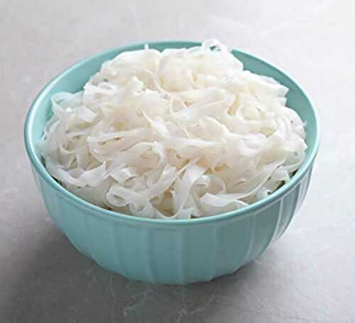 Comment cuire des nouilles de riz ?