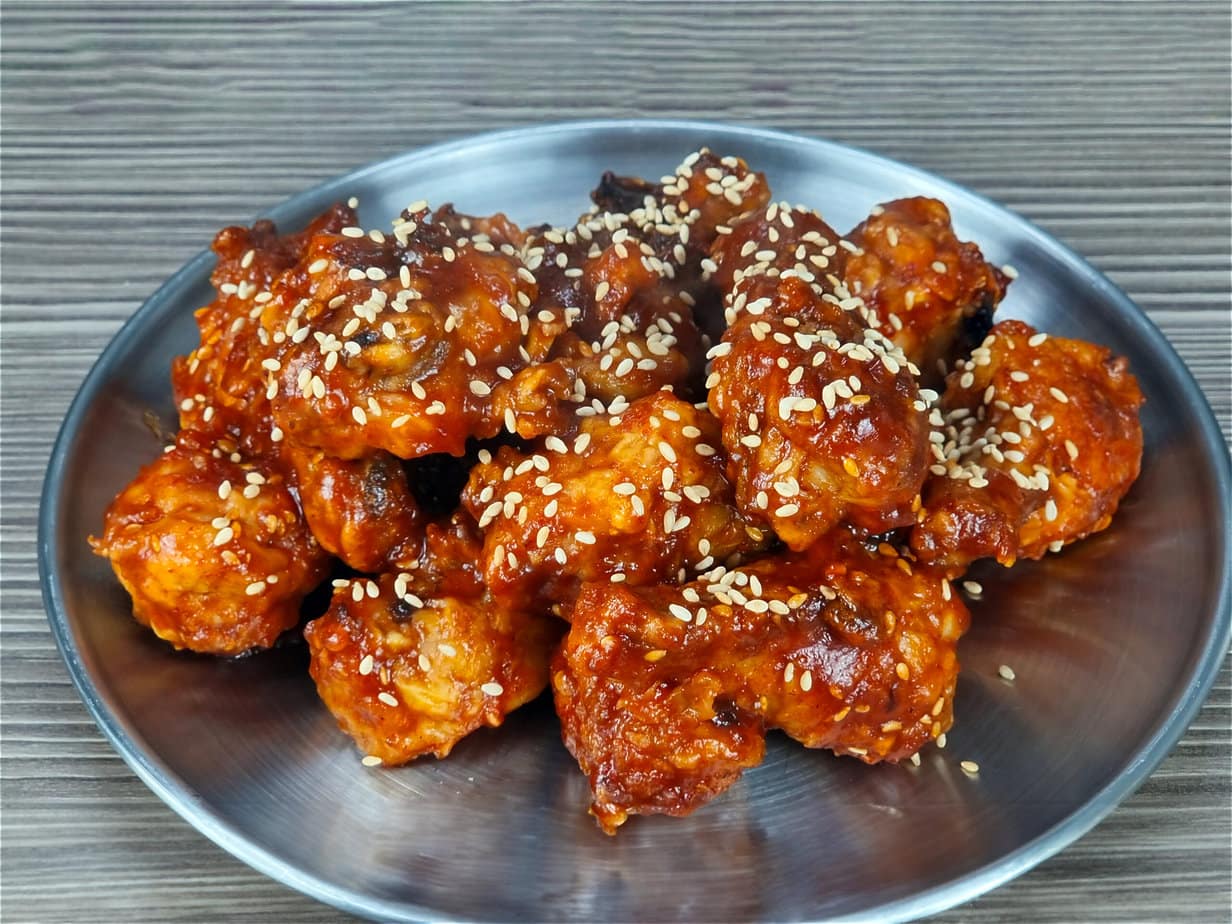 Poulet Frit Coréen au Air Fryer