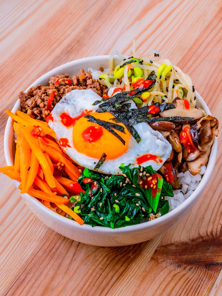 Authentique Bibimbap Coréen