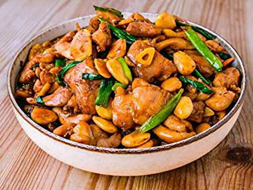 Authentique Poulet aux Amandes Chinois