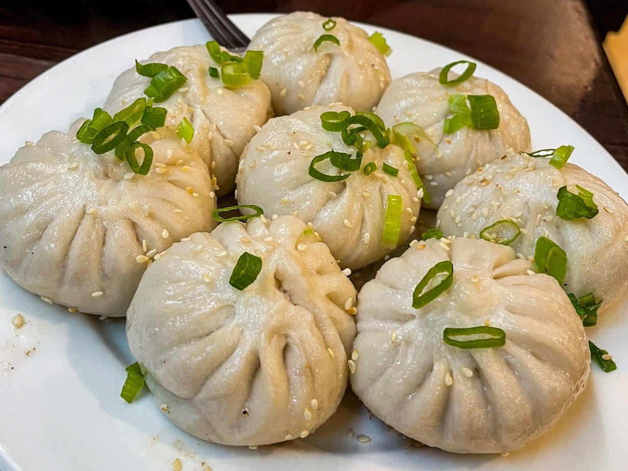 Sheng jian Bao : brioches chinoises à la vapeur