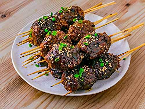 Tsukune - Brochettes de Poulet Japonaises