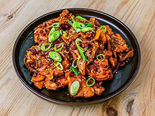 Jeyuk Bokkeum - Bulgogi de Porc épicé