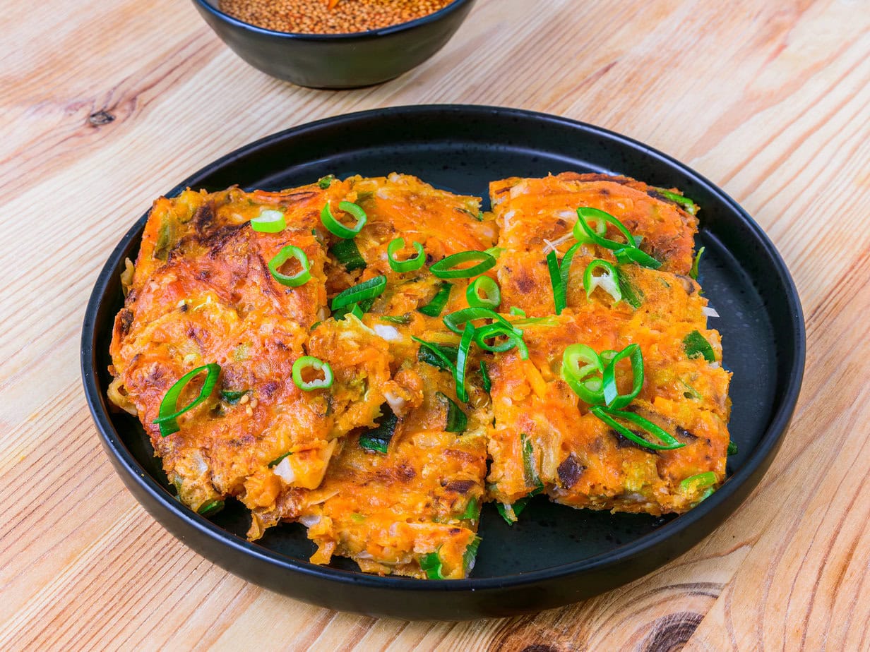 Pancakes Coréens Aux Légumes - Yachaejeon