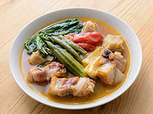 Authentique Sinigang philippin