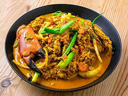 Pad Pong Karee - Curry thaï de crabe