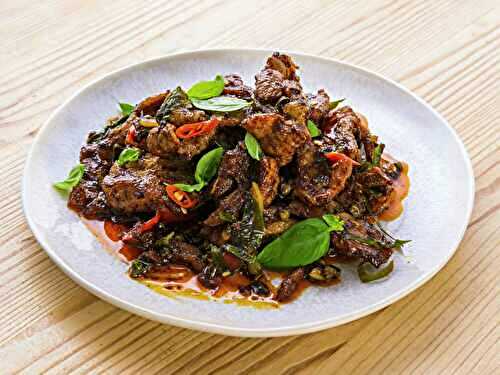 Phat Phet - Sauté de sanglier Thaï