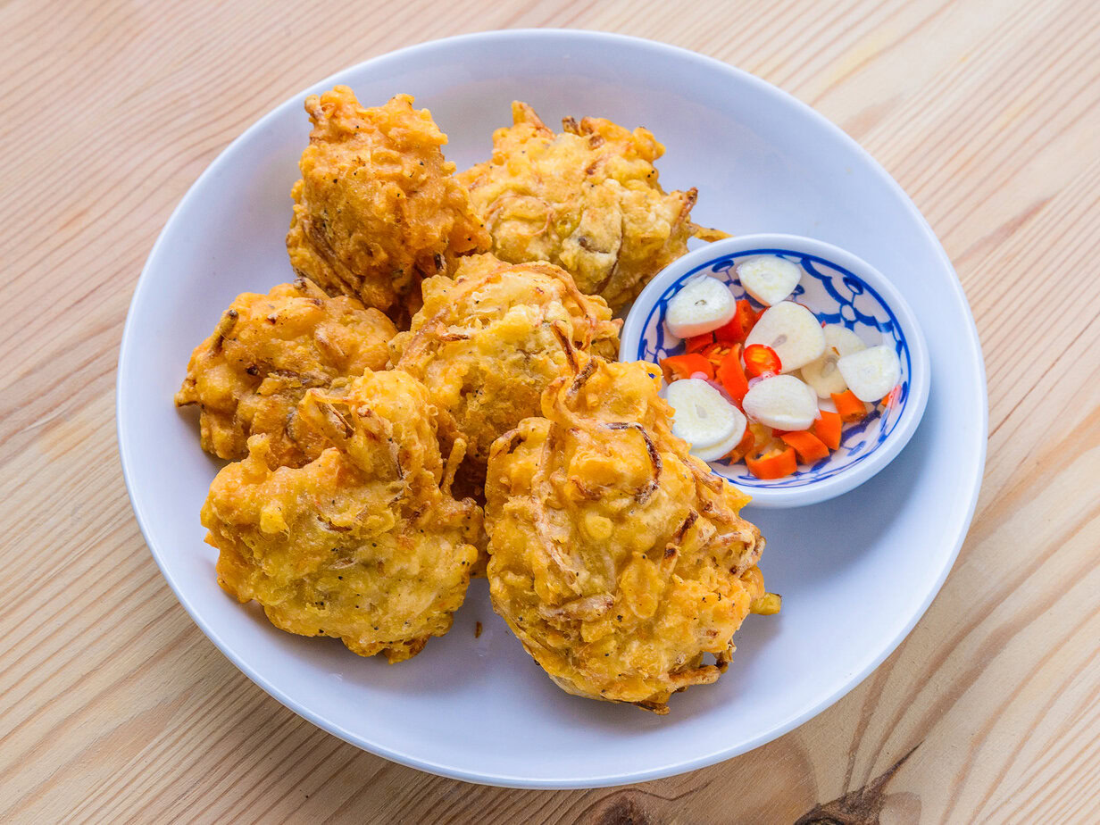 Authentique Okoy - Beignets de crevettes Philippins