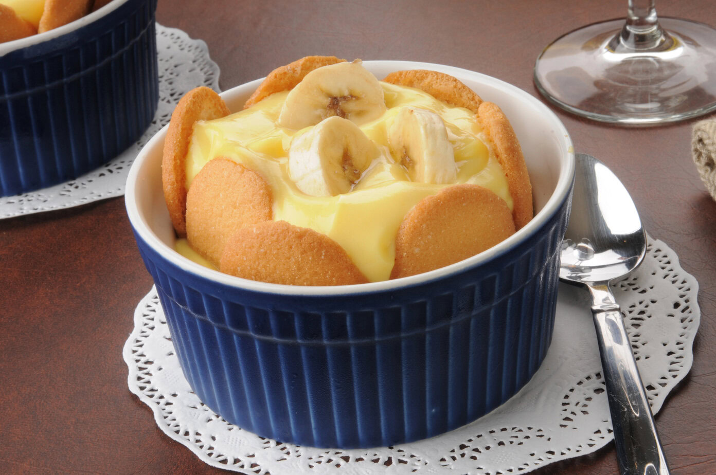 Authentique Banana pudding américain