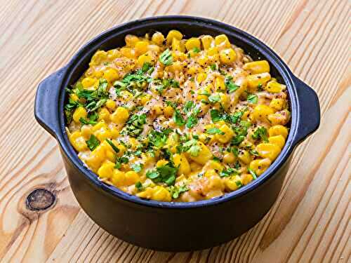 Corn cheese - maïs au fromage coréen