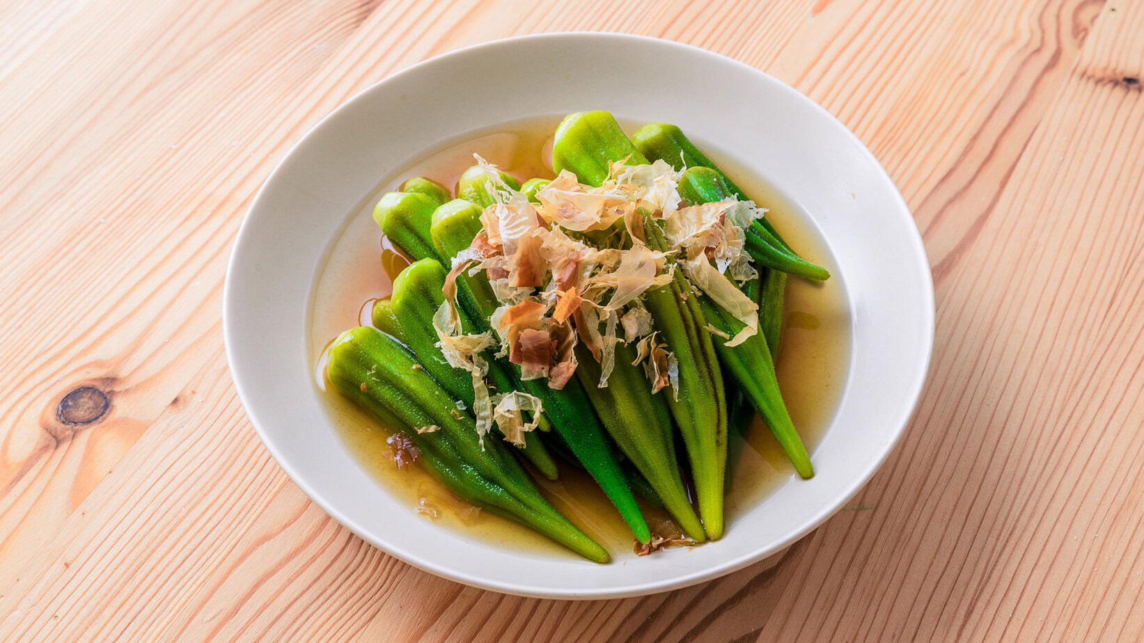 Okra no Ohitashi - Gombos à la japonaise
