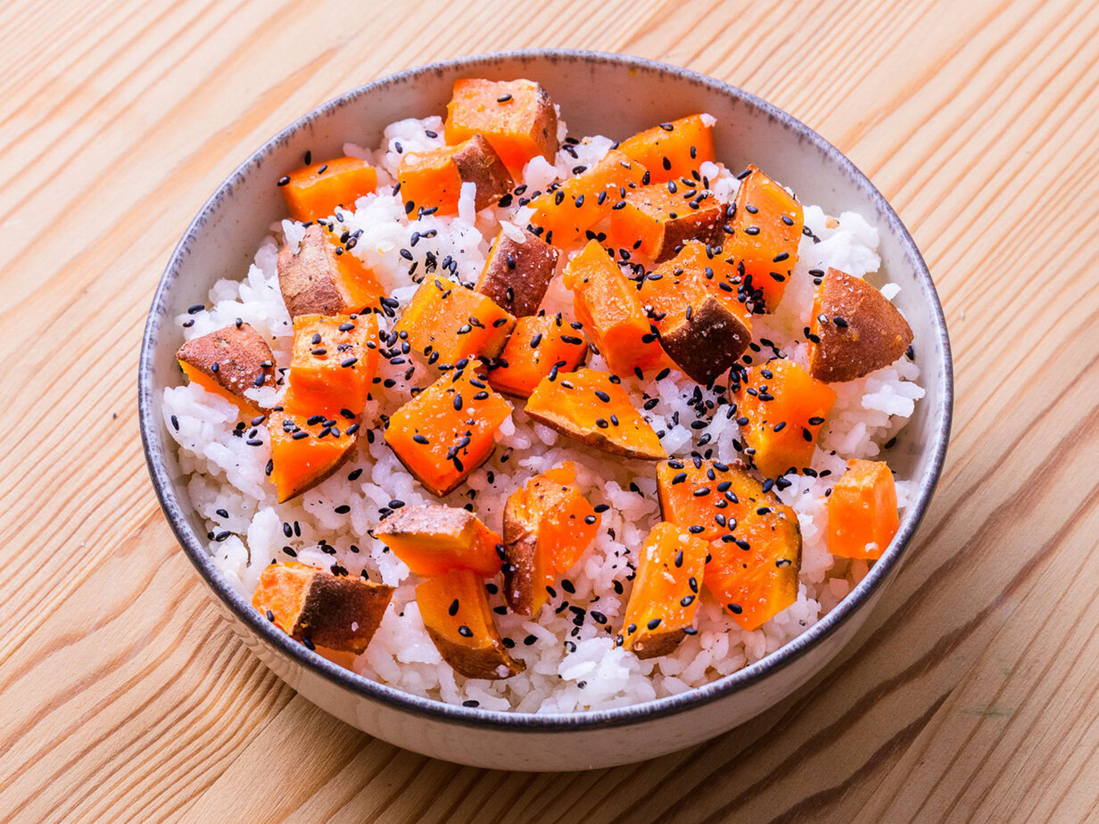 Satsumaimo Gohan - Riz japonais à la patate douce
