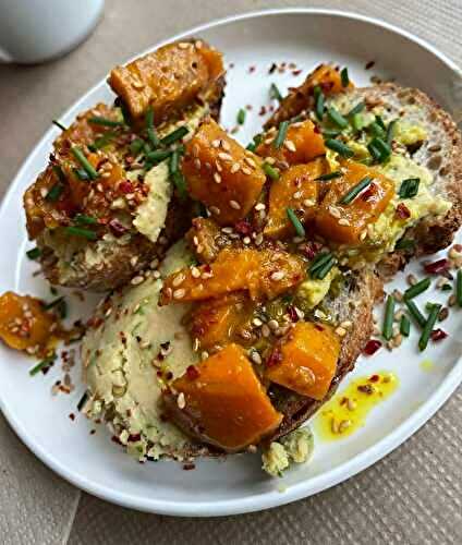 Butternut rôtie au air fryer