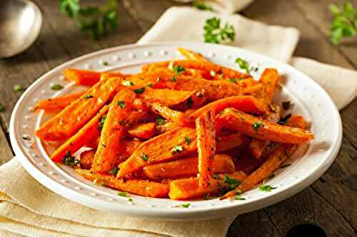 Carottes au air fryer