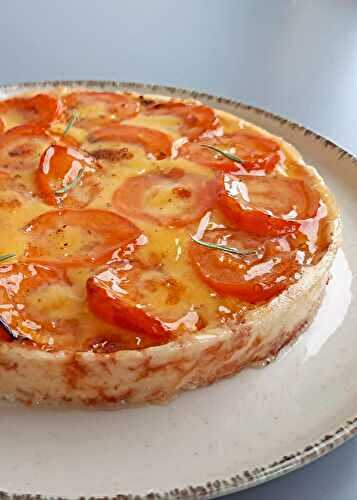 Clafoutis sans gluten à l’abricot et au romarin