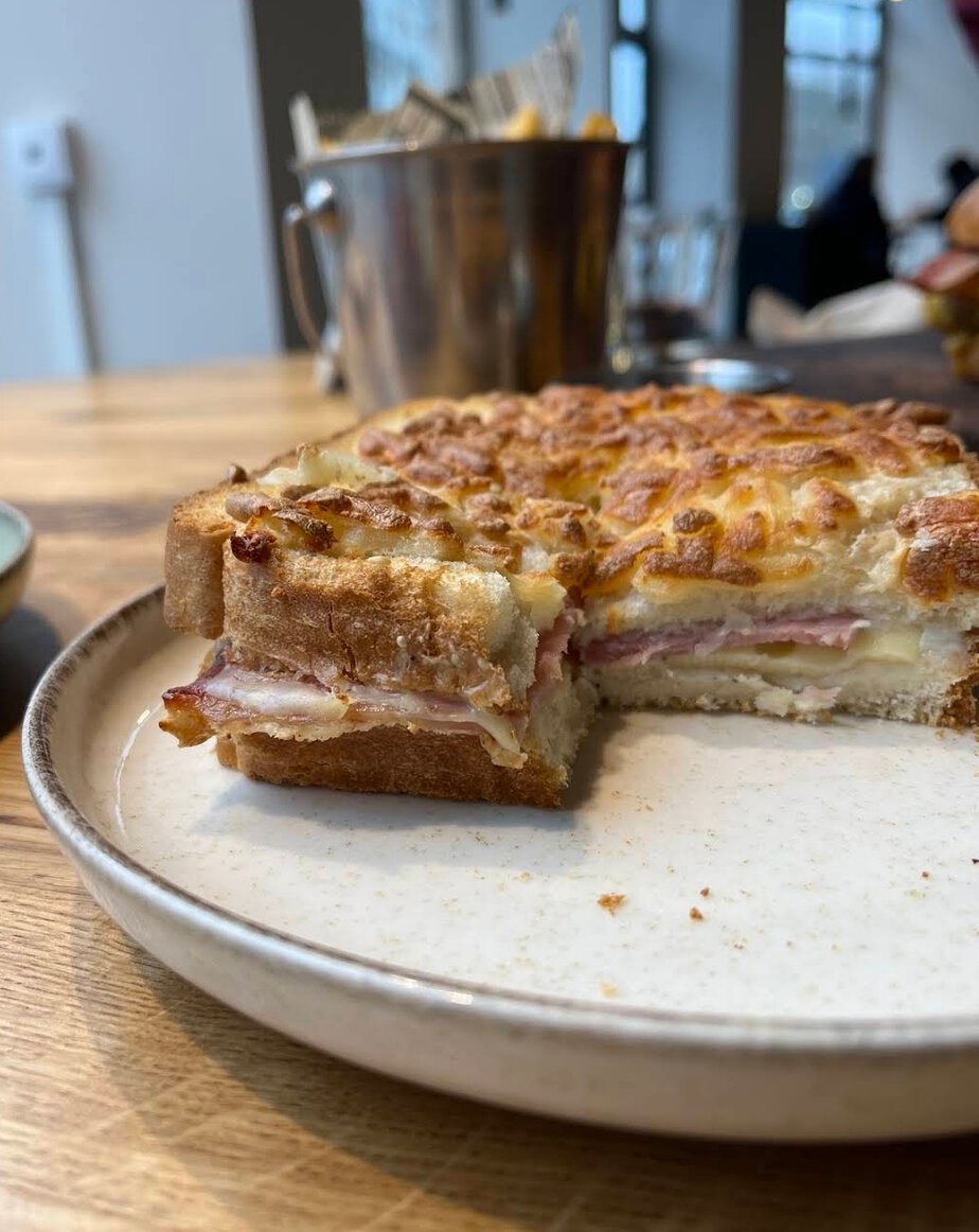 Croque-monsieur au air fryer