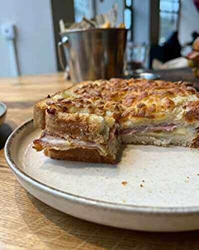 Croque-monsieur au air fryer