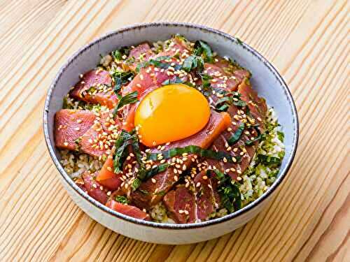 Maguro Zuke Don - Donburi de thon