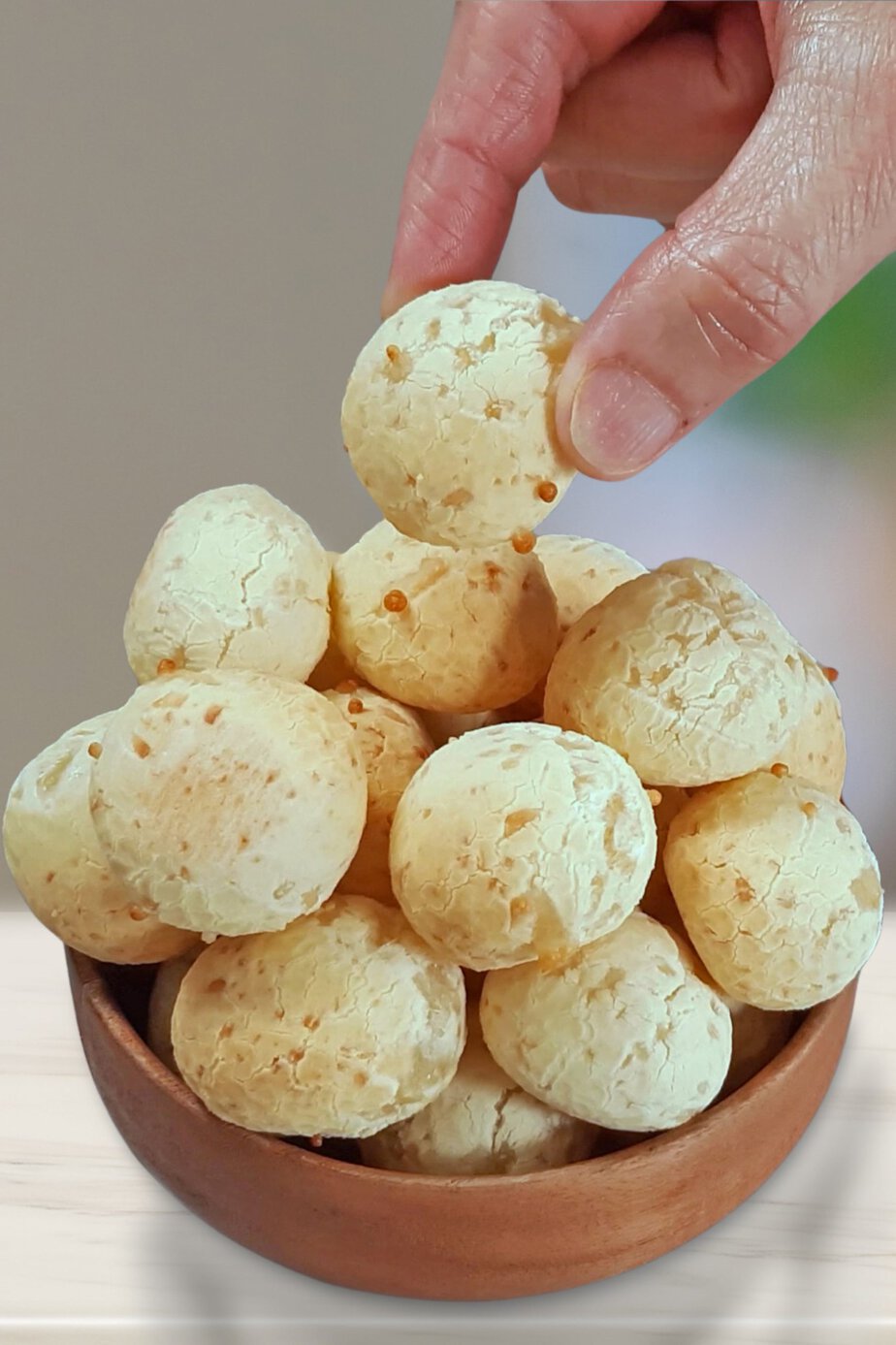 Pão de queijo vegan (sans gluten)