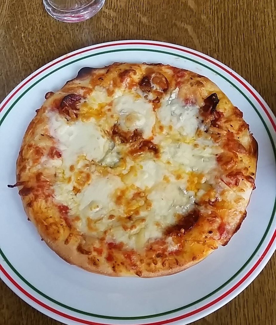 Pizza au air fryer