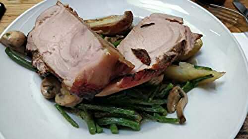 Rôti de porc au air fryer