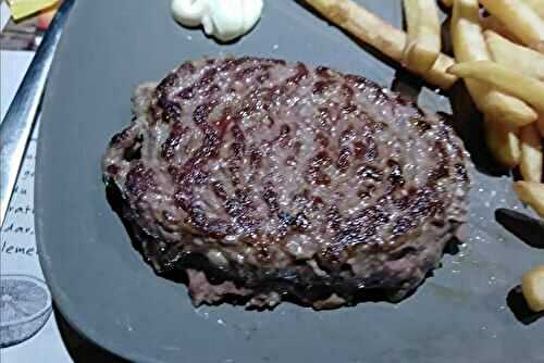 Steak haché au air fryer