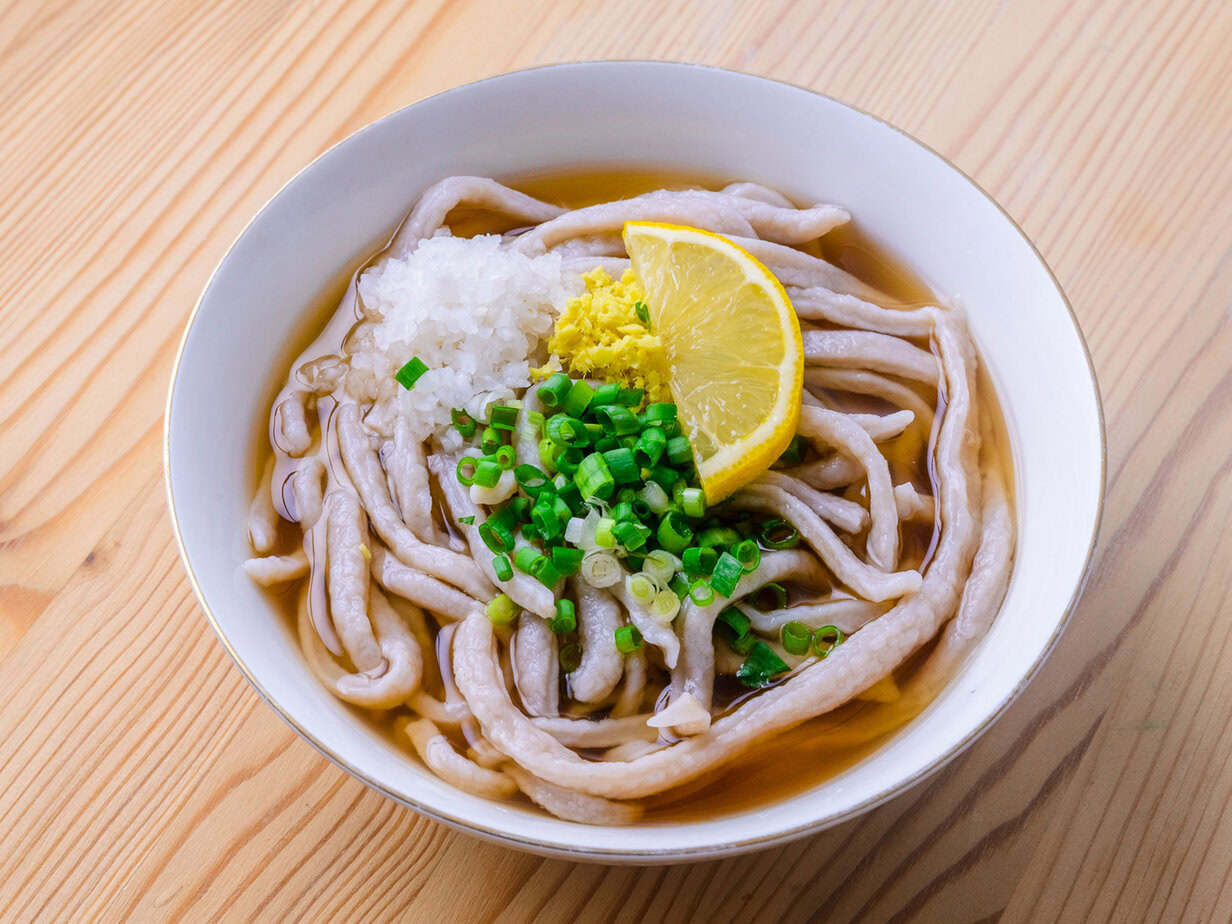 Authentiques Bukkake udon - nouilles japonaises froides