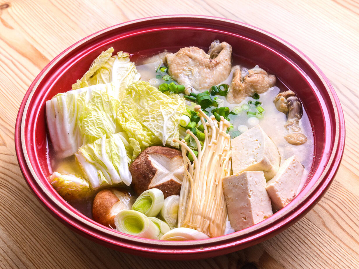 Mizutaki - fondue japonaise au poulet