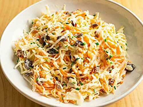 Authentique Coleslaw américaine