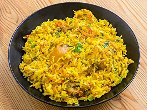 Biryani au poulet - la recette façon restaurant indien
