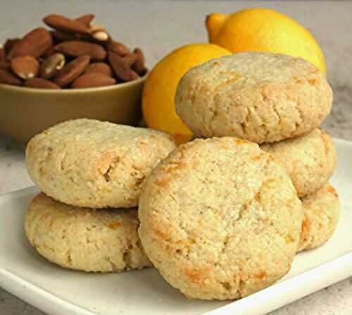Biscuits citron amande sans gluten