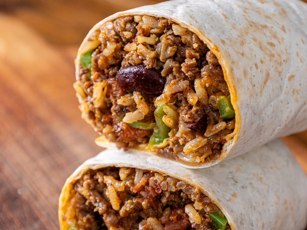 Burritos au bœuf