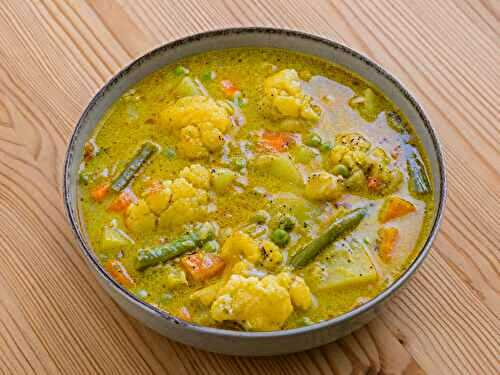 Curry de légumes