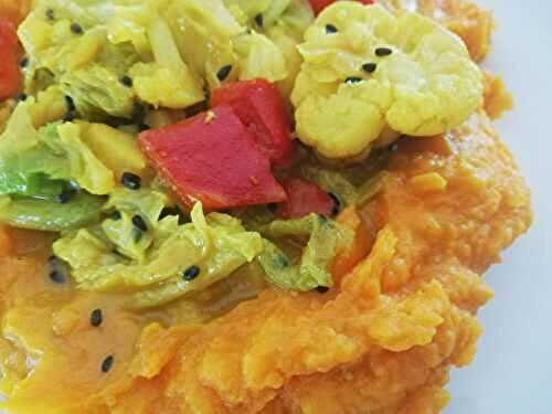 Curry de poisson doux au lait de coco