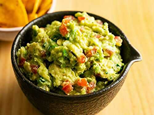 Guacamole - recette mexicaine classique