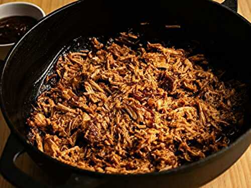 Pulled pork (porc effiloché)