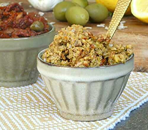 Tapenade d'olives vertes