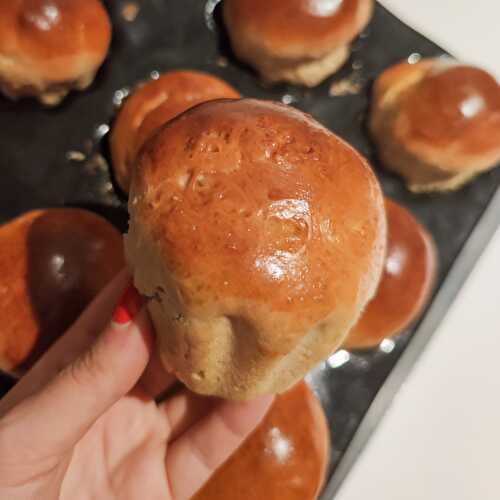 Brioches légères au fromage blanc