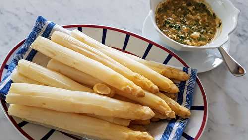 Asperges blanches classiques