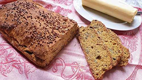 Beer irish soda bread, pain irlandais à la bière