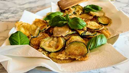 Beignets de courgettes à la poêle