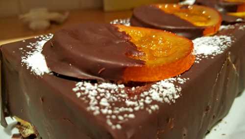 Bûche à l’orange