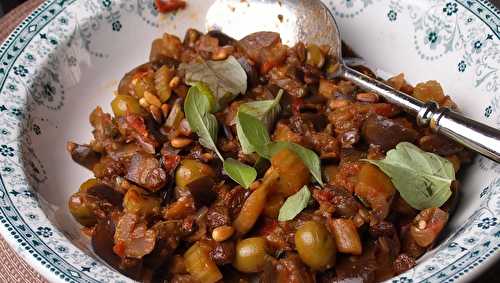 Caponata sicilienne