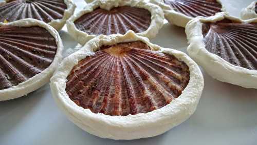 Coquilles Saint-Jacques en cordon de pâte