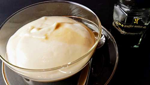 Crème de panais au jus de truffe