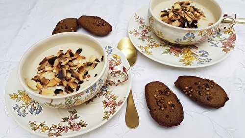 Crème veloutée aux amandes