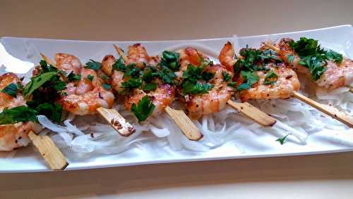 Crevettes au pastis