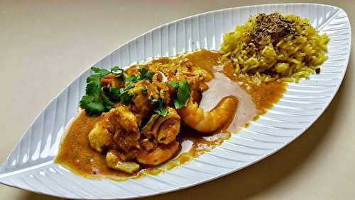 Curry de poisson