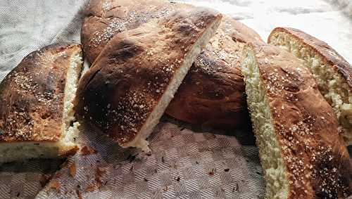 Focaccia au thym et à la fleur de sel