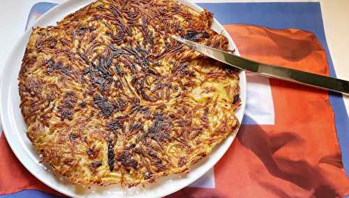 Galette de pommes de terre ou rösti